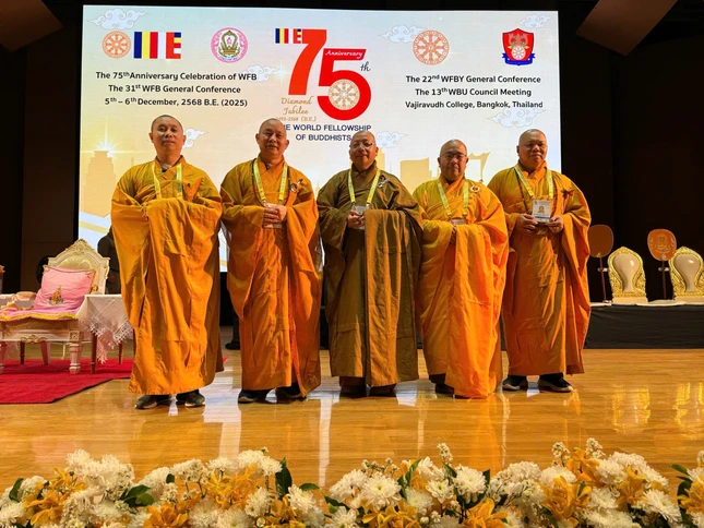 Đoàn đại diện GHPGVN tham dự