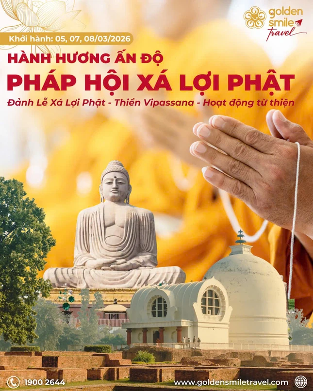 Pháp hội xá-lợi Phật là hành trình trở về cội nguồn tâm linh, nơi Phật tử và những người hữu duyên được chiêm bái xá-lợi Đức Phật