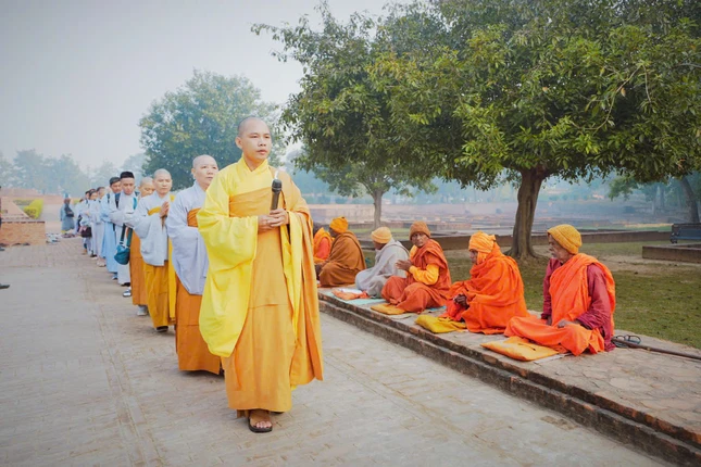 Du khách sẽ được tham dự pháp hội và chiêm bái xá-lợi tại Vaishali