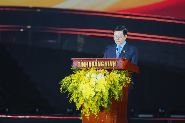 Phó Thủ tướng Chính phủ Mai Văn Chính phát biểu