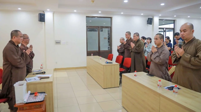 Buổi họp tại trụ sở tòa soạn Báo Giác Ngộ chiều 28-12