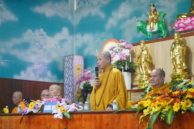 Thượng tọa Thích Huệ Tánh ban đạo từ