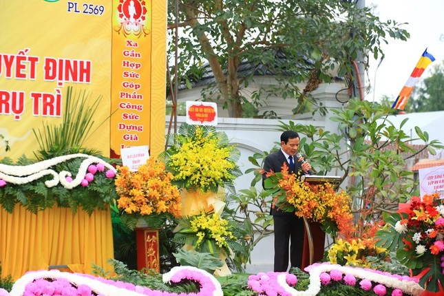 Ông Tạ Văn Xuê phát biểu khai mạc