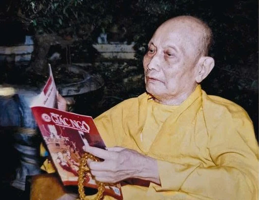 Đức Đệ nhị Pháp chủ GHPGVN - Đại lão Hòa thượng Thích Tâm Tịch lúc còn tại thế là độc giả thường xuyên của Báo Giác Ngộ - Ảnh: Xuân Loan Đức Đệ nhị Pháp chủ GHPGVN - Đại lão Hòa thượng Thích Tâm Tịch lúc còn tại thế là độc giả thường xuyên của Báo Giác Ngộ - Ảnh: Xuân Loan