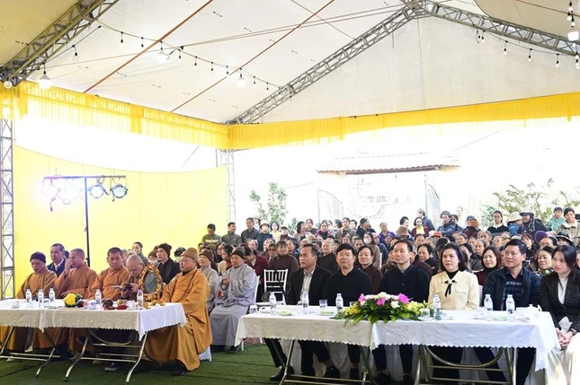 Quang cảnh buổi lễ