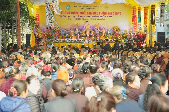 Quang cảnh buổi lễ