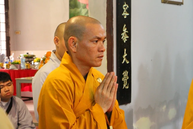 Đại đức Thích Phước Tâm, tân trụ trì chùa Phước Hòa