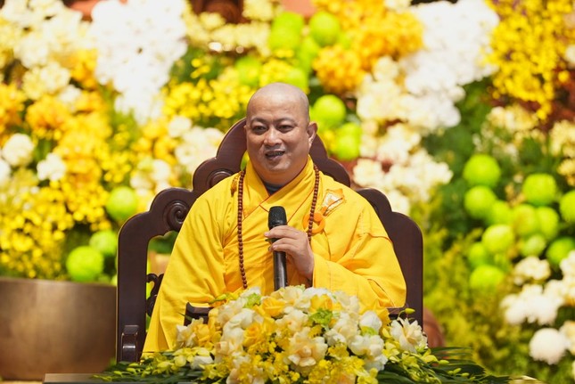 Đại đức Thích Thanh Tâm thuyết giảng