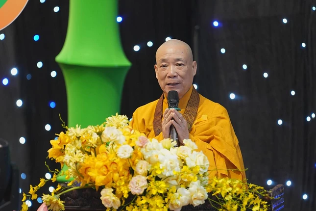 Hòa thượng Thích Bảo Nghiêm phát biểu khai mạc