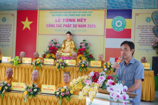 Ông Phạm Nguyễn Vũ Minh phát biểu Ông Phạm Nguyễn Vũ Minh phát biểu