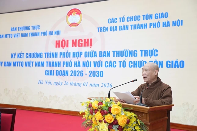 Hòa thượng Thích Bảo Nghiêm phát biểu