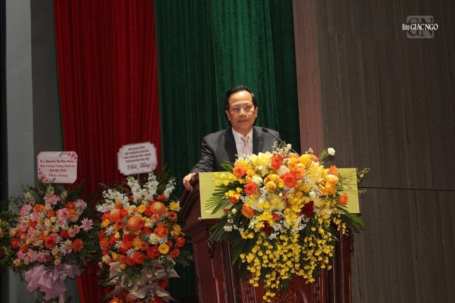 Bộ trưởng Bộ Dân tộc và Tôn giáo Đào Ngọc Dung phát biểu tại sự kiện Bộ trưởng Bộ Dân tộc và Tôn giáo Đào Ngọc Dung phát biểu tại sự kiện