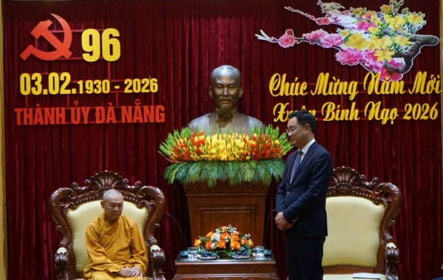 Bí thư Thành ủy TP.Đà Nẵng Lê Ngọc Quang phát biểu cảm ơn