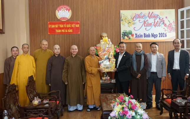 Đoàn Ban Trị sự GHPGVN TP.Đà Nẵng chúc Tết Bính Ngọ 2026 tại Ủy ban MTTQVN TP.Đà Nẵng Đoàn Ban Trị sự GHPGVN TP.Đà Nẵng chúc Tết Bính Ngọ 2026 tại Ủy ban MTTQVN TP.Đà Nẵng