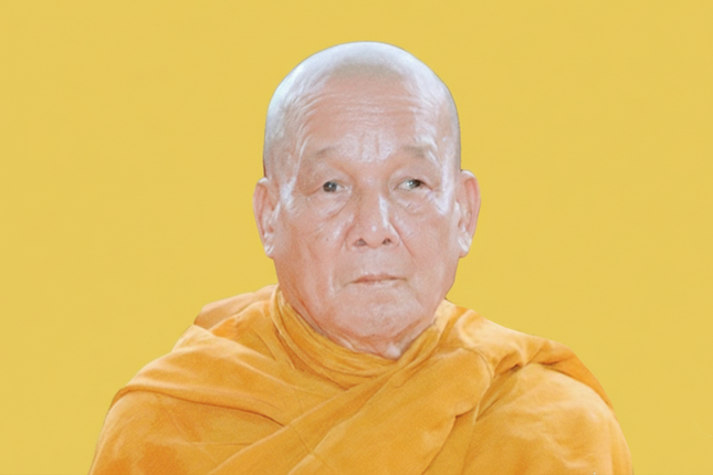 Chân dung Trưởng lão Hòa thượng Thích Giác Giàu