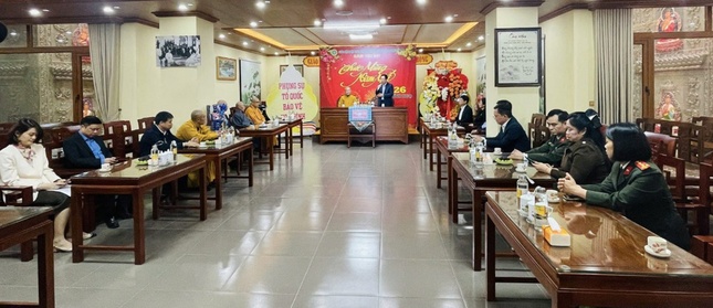 Quang cảnh buổi gặp mặt thân mật