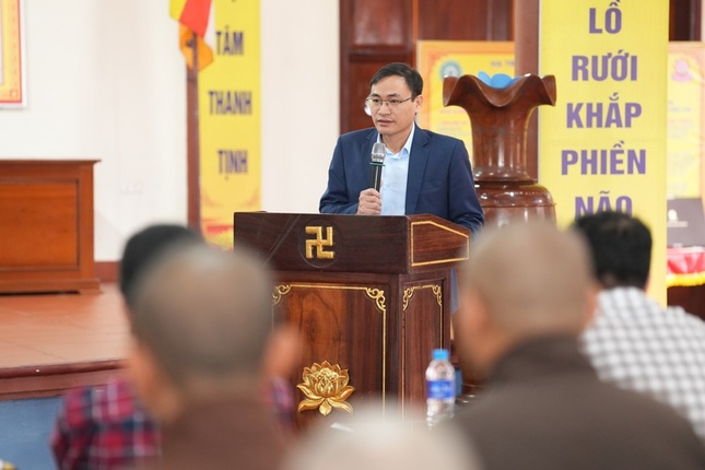 Ông Nguyễn Đình Dũng phát biểu tại hội nghị