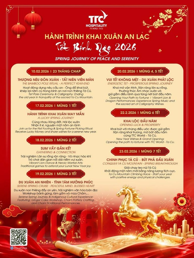 Chuỗi hoạt động mừng xuân tại TTC World - Tà Cú