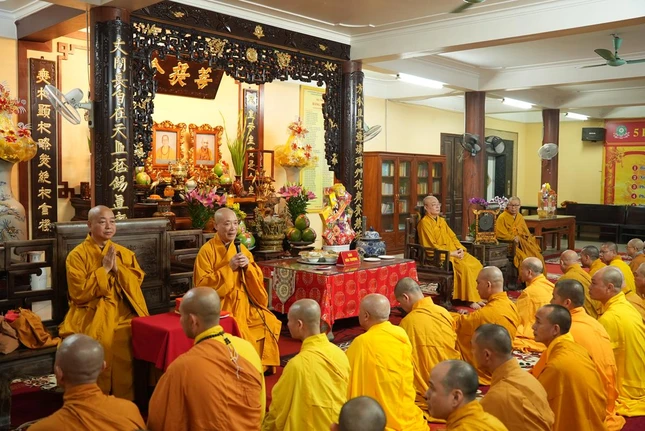 Hòa thượng Thích Bảo Nghiêm định hướng một số Phật sự trọng yếu của sơn môn tổ đình Bồ Đề trong năm Bính Ngọ