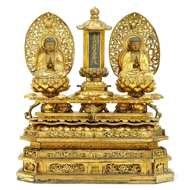 Pháp hoa tòa được phụng thờ phổ biến trong truyền thống Nhật Liên tông (Nhật Bản)