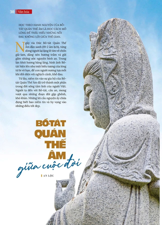 Bài trên Báo Giác Ngộ số 1346 - Thiết kế: Phòng Mỹ thuật BGN/Tống Viết Diễn