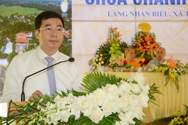 Ông Đặng Sỹ Dũng phát biểu