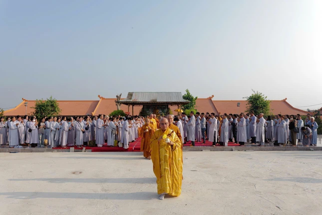 Quang cảnh buổi lễ