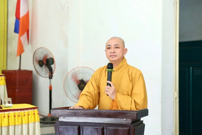 Thượng tọa Thích Quảng Tiến công bố quyết định về việc chuẩn y thành phần nhân sự Ban Trị sự GHPGVN TP. Đà Nẵng, nhiệm kỳ 2026-2031