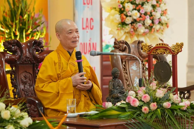 Hòa thượng Thích Bảo Nghiêm thuyết pháp