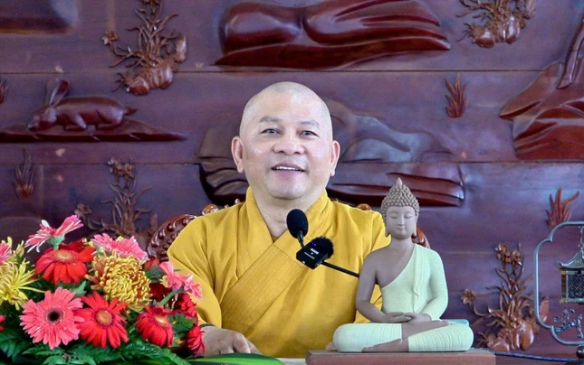 Thượng tọa Thích Đạt Ma Khế Định chia sẻ Phật pháp