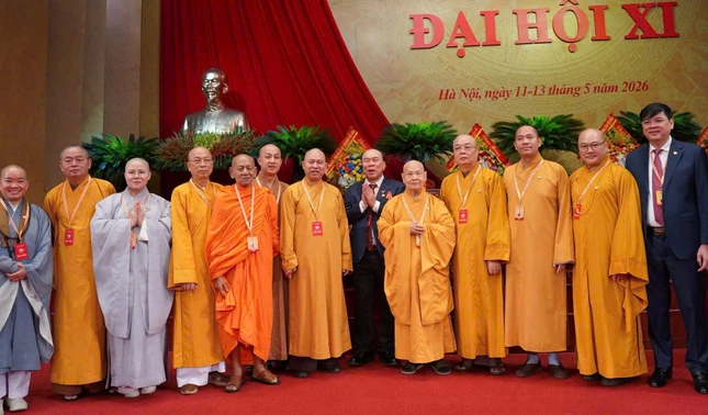 Lưu niệm tại đại hội - Ảnh: Cẩm Vân