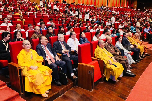 Đại biểu tham dự đại hội chiều ngày 12-5 - Ảnh: MTTQVN TP.HCM
