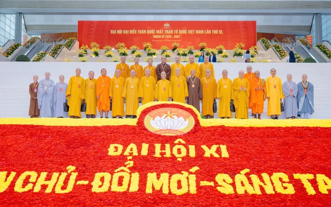 Lưu niệm tại đại hội - Ảnh: Đăng Huy