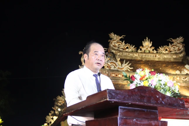 Ông Nguyễn Văn Mạnh phát biểu