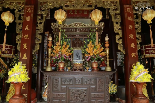 Lịch đại trú trì tổ đình Kim Tiên tại tổ đường Lịch đại trú trì tổ đình Kim Tiên tại tổ đường