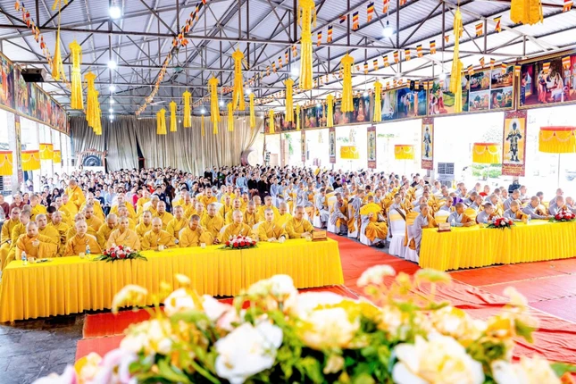Quang cảnh buổi lễ