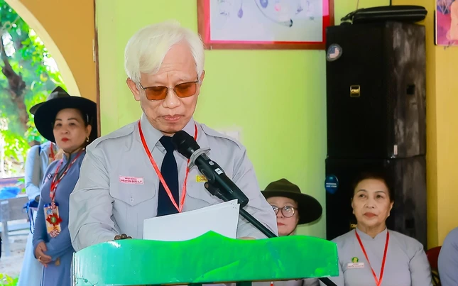 Đại diện Ban Bảo trợ phát biểu Đại diện Ban Bảo trợ phát biểu