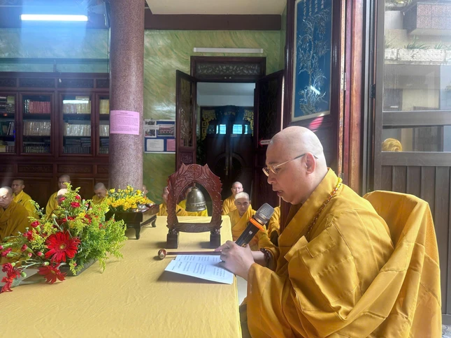 Thượng tọa Thích Minh Nhựt đã trùng tuyên Tỳ-kheo giới và Bồ-tát Phạm Võng giới