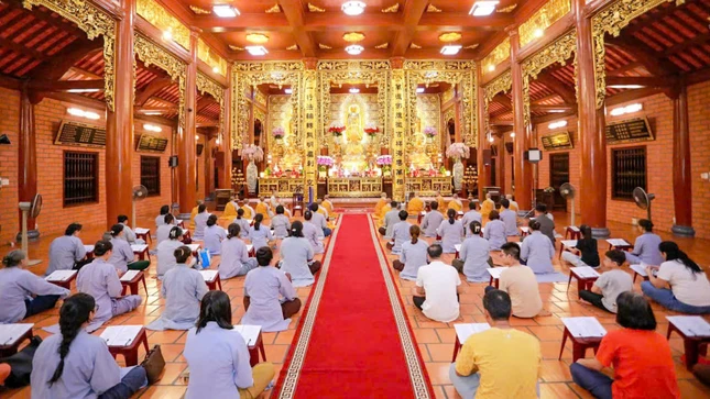 Quang cảnh buổi lễ