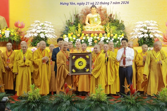 Đại hội đại biểu Phật giáo tỉnh Hưng Yên lần thứ I, nhiệm kỳ 2026-2031 thành công viên mãn