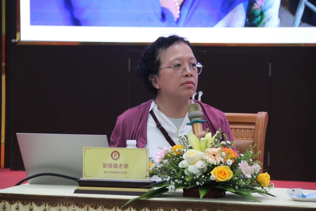 Phó Giáo sư Trịnh Duy Nghi, Phó Chủ nhiệm Khoa Phật học, Đại học Phật Quang (Đài Loan)