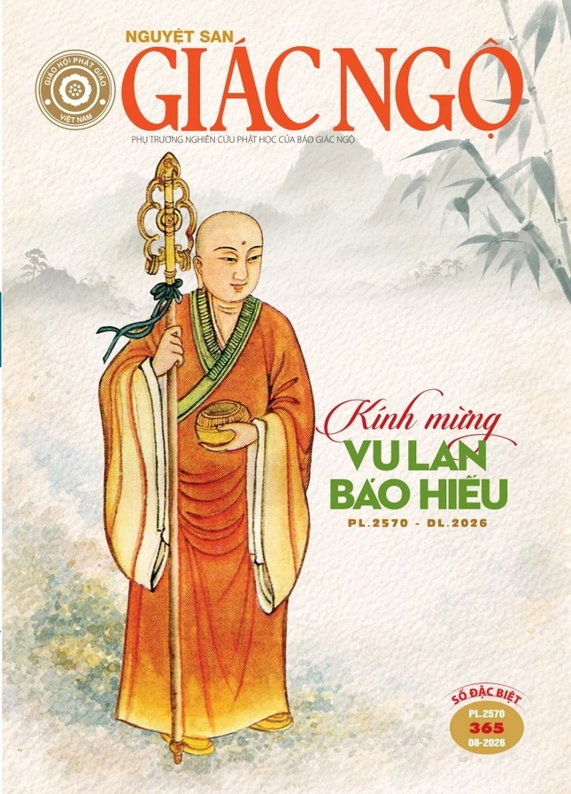 Bìa 1 nguyệt san Giác Ngộ số đặc biệt Kính mừng Vu lan - Báo hiếu Phật lịch 2570 - Mỹ thuật: Tống Viết Diễn/BGN Bìa 1 nguyệt san Giác Ngộ số đặc biệt Kính mừng Vu lan - Báo hiếu Phật lịch 2570 - Mỹ thuật: Tống Viết Diễn/BGN