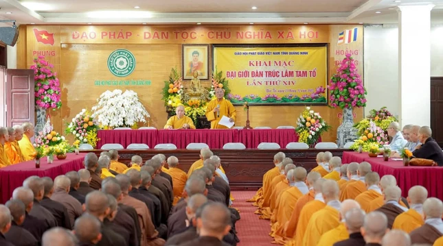 Đại giới đàn Trúc Lâm Tam Tổ do Ban Trị sự GHPGVN tỉnh Quảng Ninh tổ chức