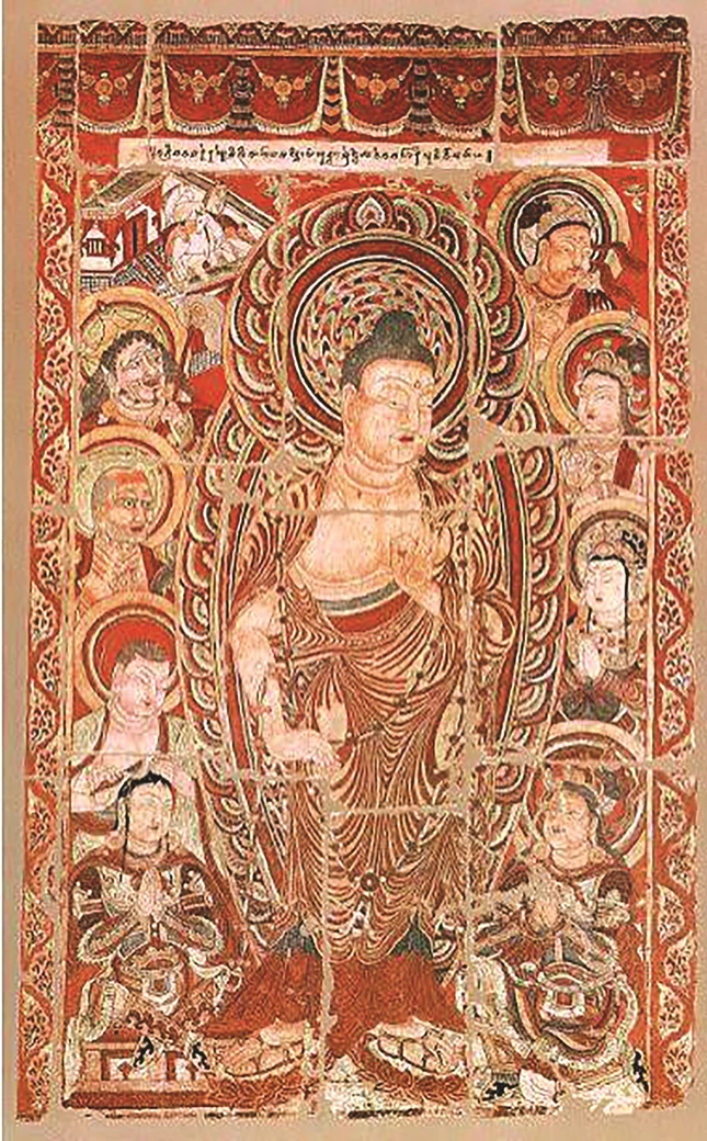 Đức Phật và các nhân vật Phật giáo Duy Ngô Nhĩ - Sogdian, Bezeklik, Tân Cương