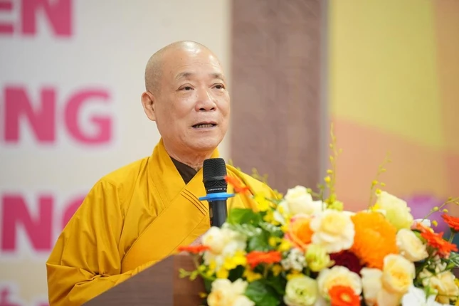 Hòa thượng Thích Bảo Nghiêm phát biểu khai mạc