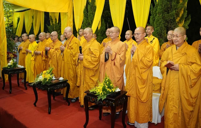 Nghi lễ khánh thành trụ kinh Chuyển pháp luân