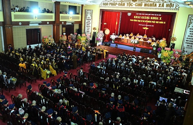 Quang cảnh buổi lễ