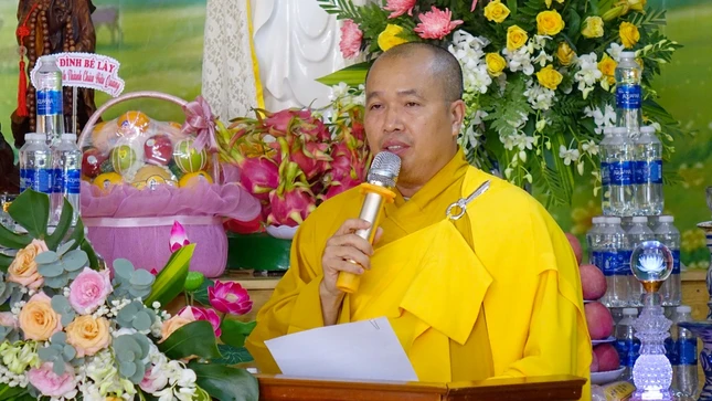 Thượng tọa Thích Nhuận Thông ọc diễn văn khai mạc Thượng tọa Thích Nhuận Thông ọc diễn văn khai mạc
