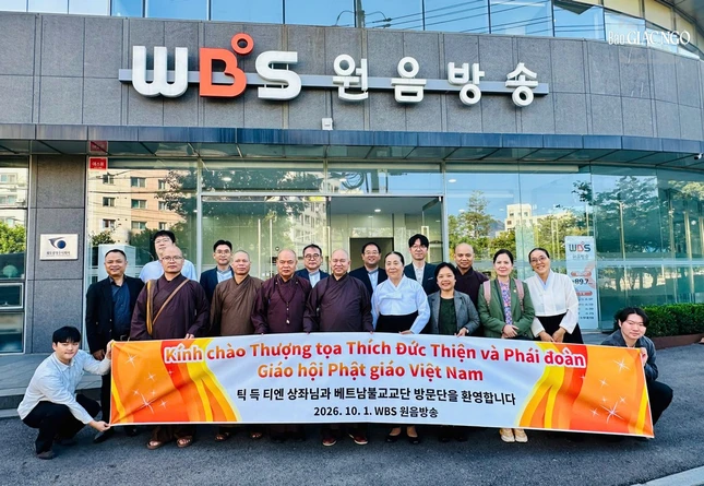 Đài Phát thanh - Truyền hình Phật giáo Won chào đón phái đoàn Giáo hội Phật giáo Việt Nam Đài Phát thanh - Truyền hình Phật giáo Won chào đón phái đoàn Giáo hội Phật giáo Việt Nam