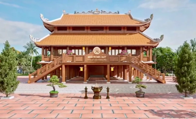 Mô hình nhà rông Bụt